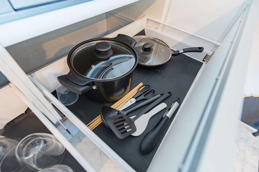 キッチン、調理用具付きvilla
